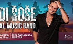 Euforija oko mostarskog koncerta na vrhuncu! Adi Šoše 26.7. pjeva na Kantarevcu