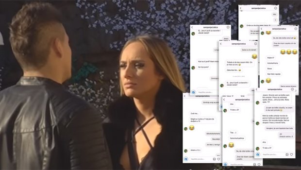 Pogledajte kompletnu PREPISKU između Lune i Slobe pred ulazak u Zadrugu, evo da li je sve bilo ISPLANIRANO! (FOTO)