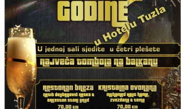 Najbolji doček i ove godine vas očekuje u Hotelu Tuzla