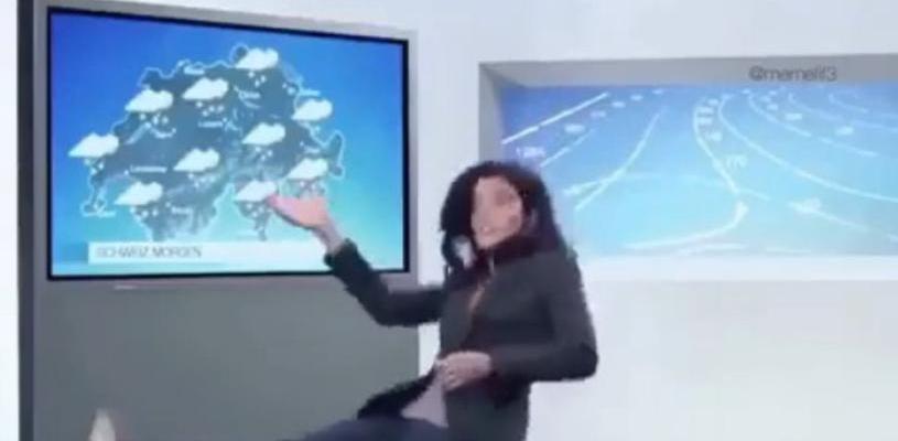 VODITELJKA SE RAZBILA! Ovo je najsmješniji pad koji je kamera ikad zabilježila (VIDEO)