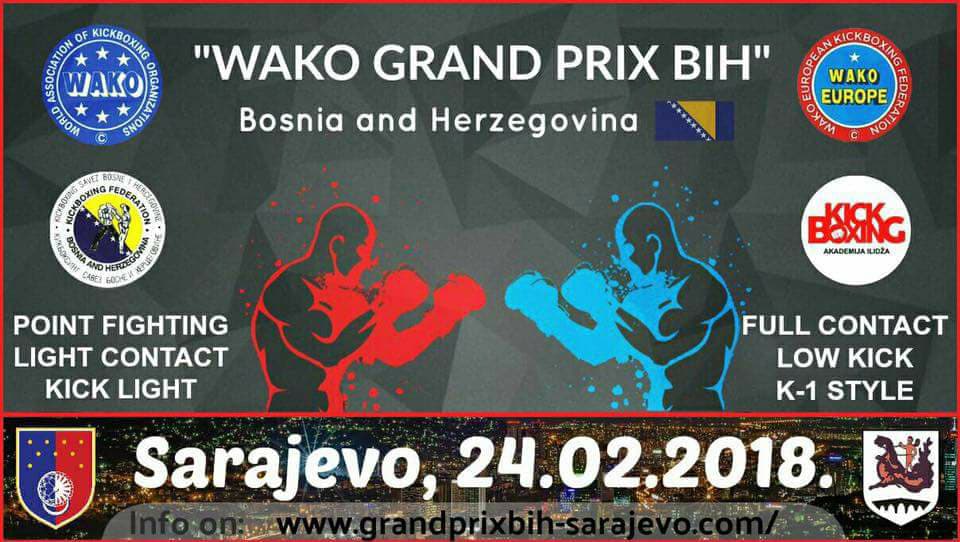 Sve je spremno za “WAKO Grand Prix BiH”: Na Ilidžu stiže 700 takmičara iz šest zemalja