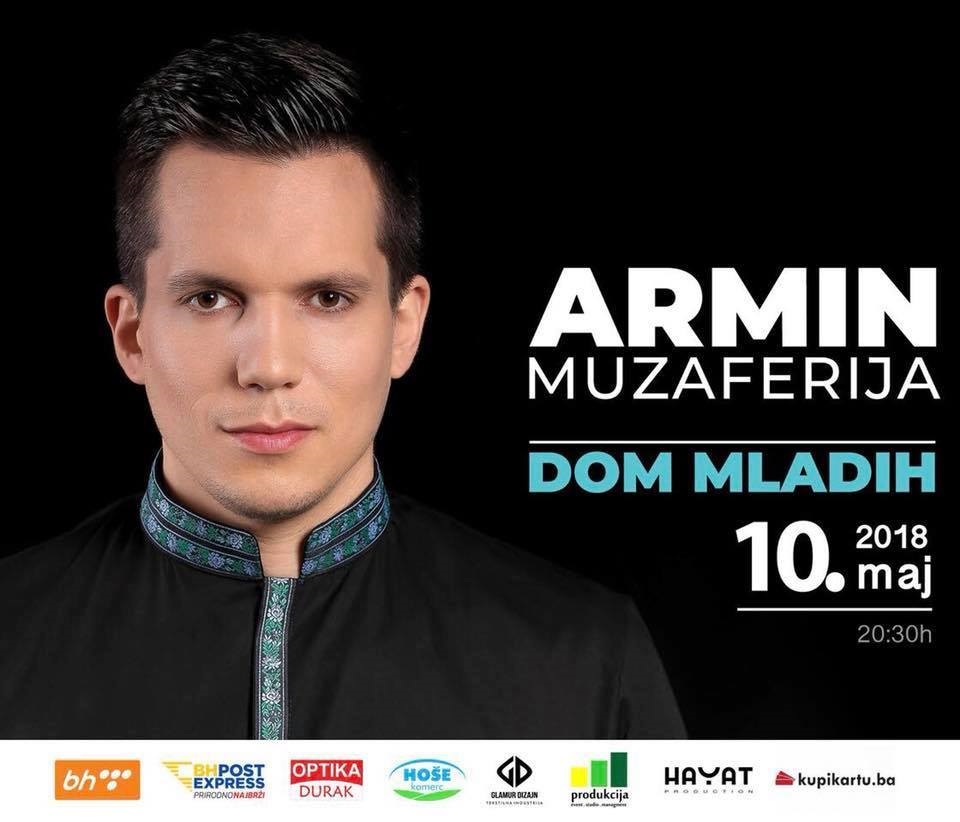 Armin Muzaferija pred koncert karijere: Na sceni Doma mladih će biti 15 muzičara uz koje ću uz moje pjesme izvoditi sevdalinke i ilahije