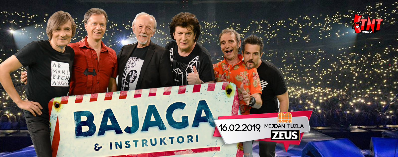 Rasprodane promo ulaznice za rock spektakl Bajage i Instruktora u Tuzli