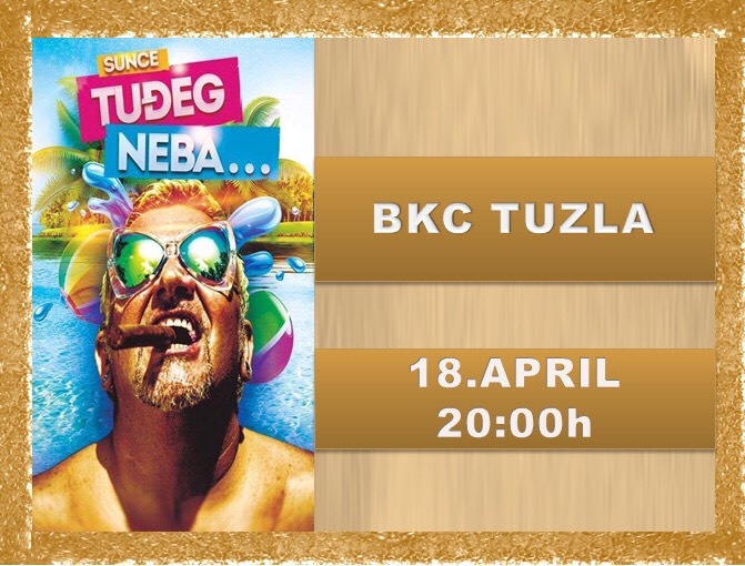 Dragan Marinković Maca sa regionalnom hit predstavom „Sunce tuđeg neba“ na mini turneji od 18-20 aprila, u Tuzli, Živinicama i Srebreniku.