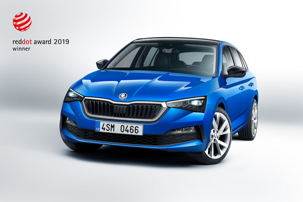 ŠKODA SCALA dobila prestižnu nagradu Red Dot Award