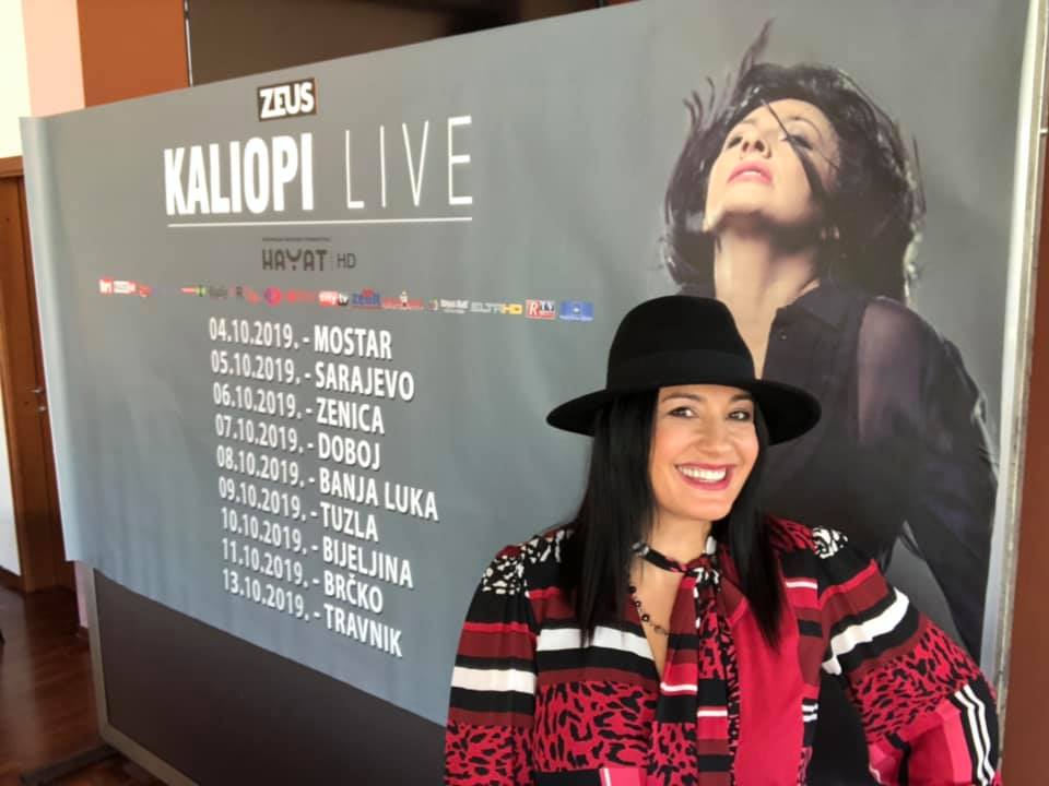 Kaliopi najavila veliku jesenju turneju u BiH