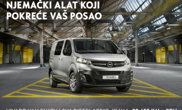 Novi Opel VIVARO – Njemački alat koji pokreće vaš posao