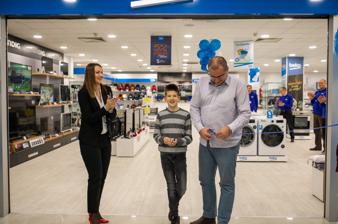 Otvoren renovirani Beko shop u Omega centru u Živinicama