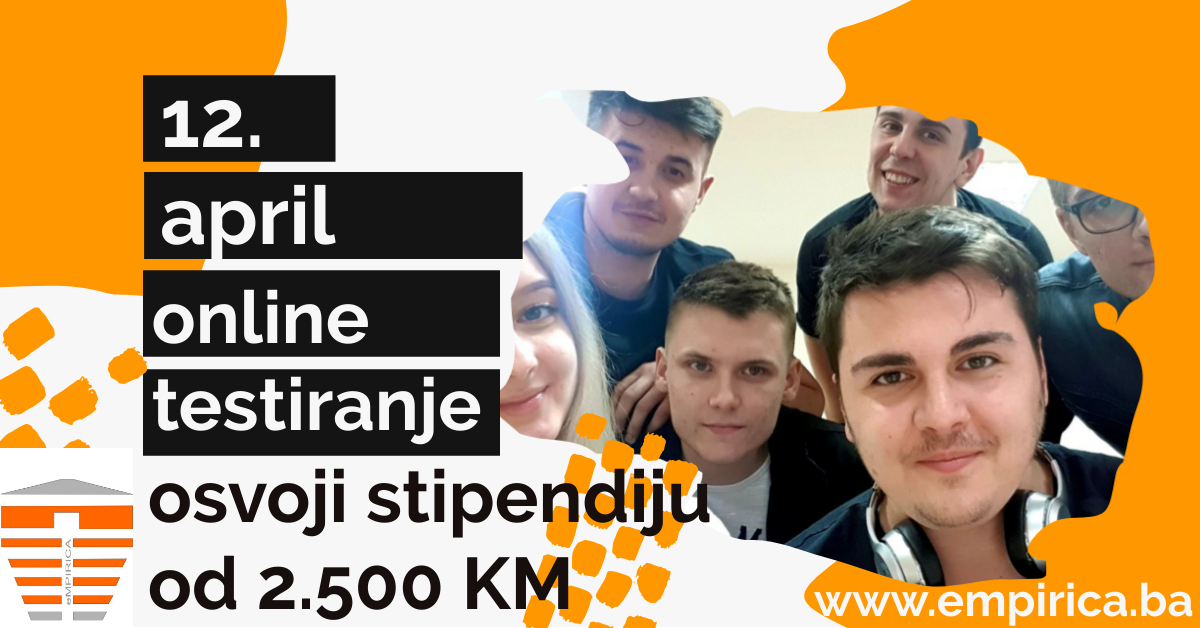 Osvoji stipendiju od 2500 KM – ONLINE eMPIRICA ICT Challenge 2020