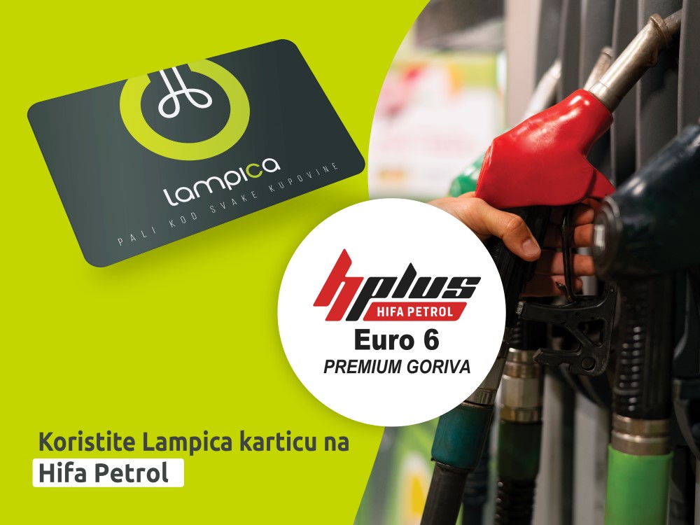 “LAMPICA” na Hifa petrol benzinskim pumpama