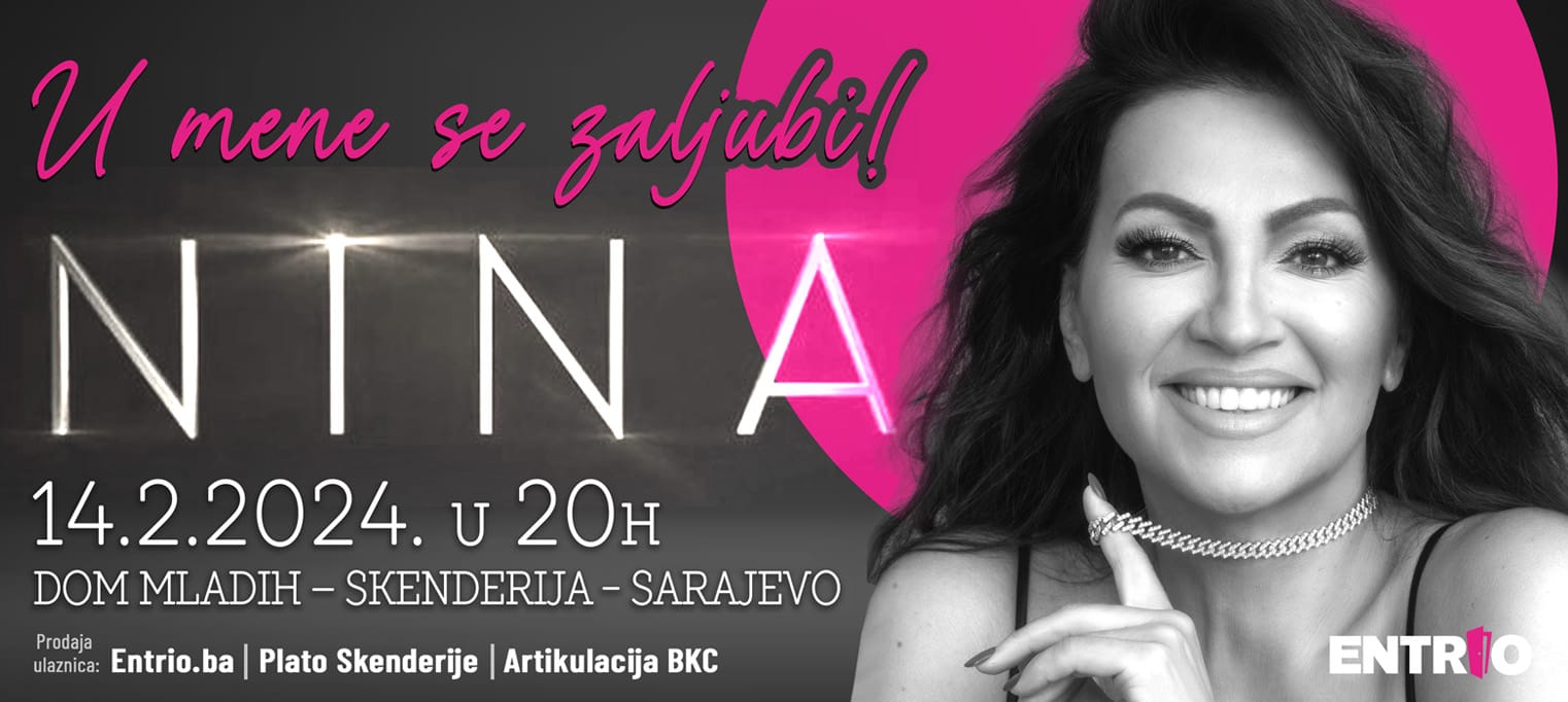 Nina Badrić o povratku pred sarajevsku publiku: „Svi mi koji nismo iz Sarajeva volimo ovaj grad kao da je naš!”