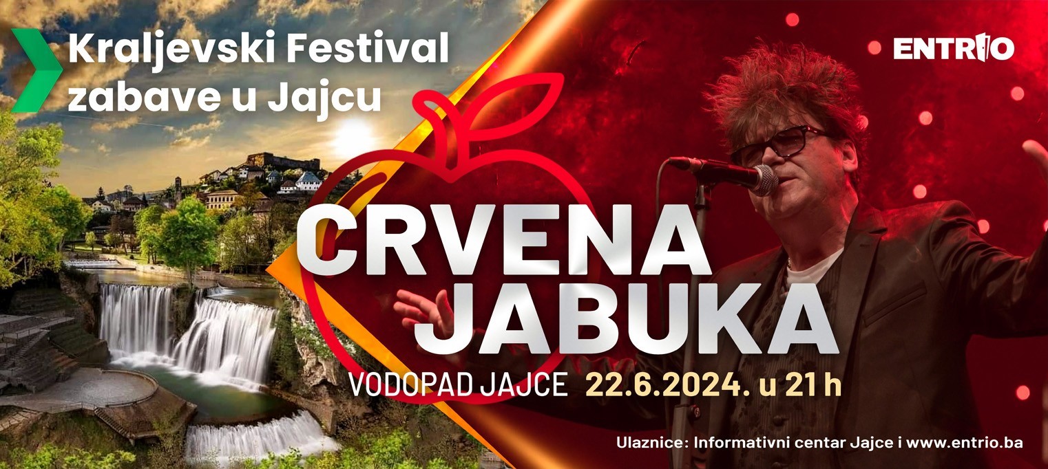 Drugo izdanje Kraljevskog festivala zabave u Jajcu uz Crvenu jabuku i klapu Intrade