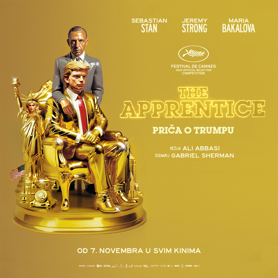 U kinima od 07. novembra film “THE APPRENTICE – PRIČA O TRUMPU”