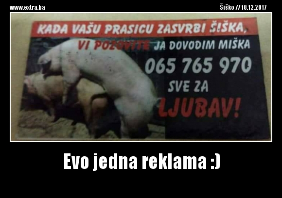 Evo jedna reklama :)